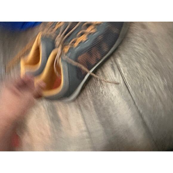 Merrell Men's Gray Orange Castle Rock Lace Up Trail Running Shoes Size 13 - Picture 6 of 8